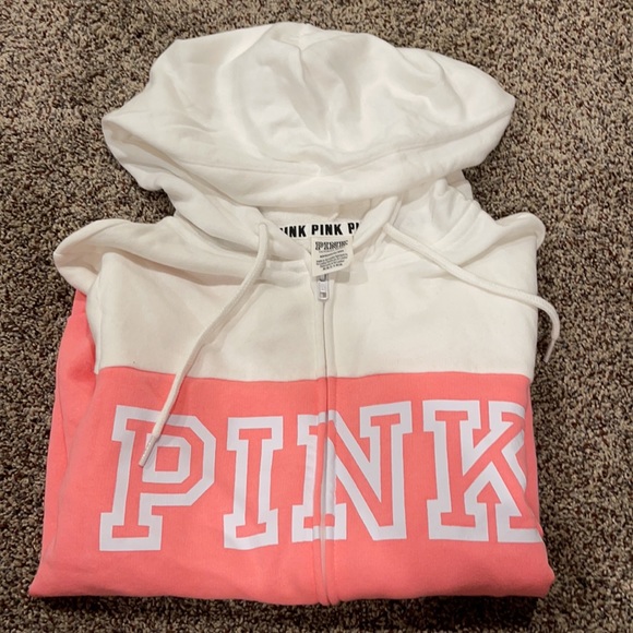 Pink and white PINK jacket - Picture 3 of 3